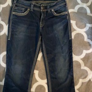 Silver Jeans Suki Surplus Capri